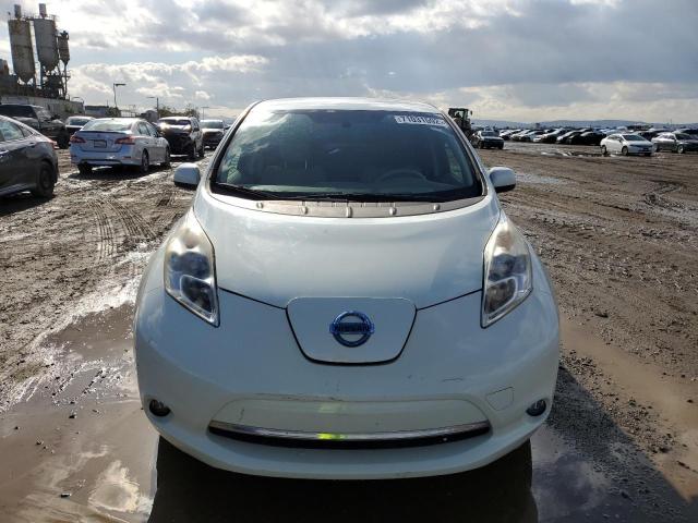 JN1AZ0CP0CT022640 - 2012 NISSAN LEAF SV WHITE photo 5