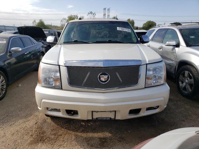 1GYEK63N75R242047 - 2005 CADILLAC ESCALADE LUXURY WHITE photo 5