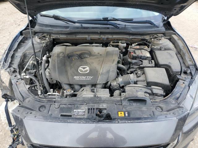 JM1BN1W38H1132978 - 2017 MAZDA 3 GRAND TOURING ნაცრისფერი ფოტო 11