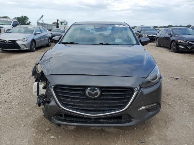 JM1BN1W38H1132978 - 2017 MAZDA 3 GRAND TOURING ნაცრისფერი ფოტო 5
