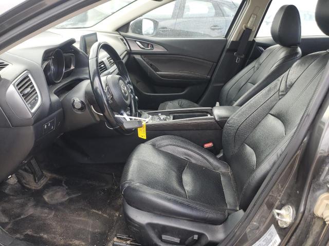 JM1BN1W38H1132978 - 2017 MAZDA 3 GRAND TOURING ნაცრისფერი ფოტო 7