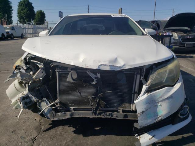 4T1BF1FK6CU150497 - 2012 TOYT CAMRY BASE WHITE photo 5