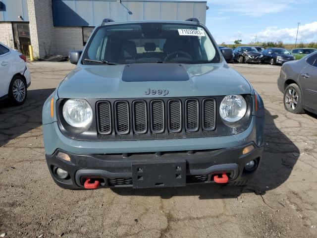 ZACCJBCB5HPF04178 - 2017 JEEP RENEGADE TRAILHAWK GRAY photo 5