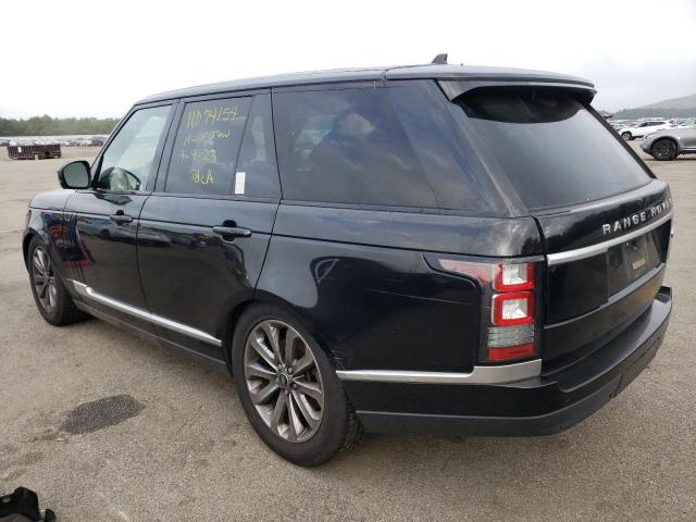 SALGR2PF6GA319166 - 2016 LAND ROVER RANGE ROVE BLACK photo 2