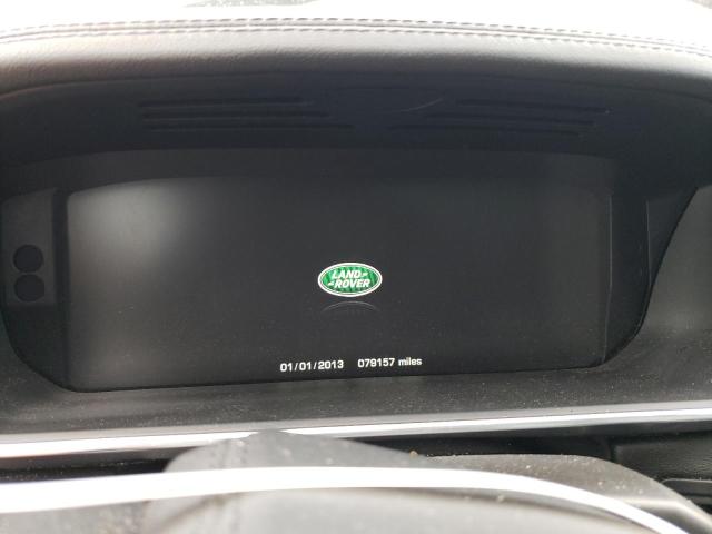 SALGR2PF6GA319166 - 2016 LAND ROVER RANGE ROVE BLACK photo 9