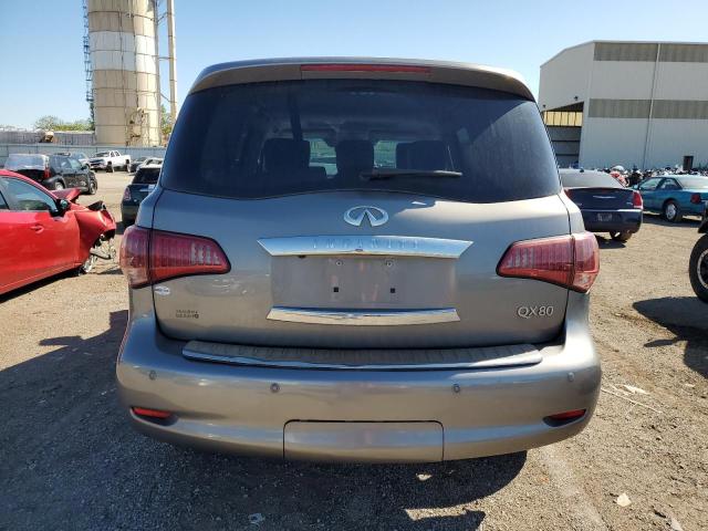 JN8AZ2NC6E9353102 - 2014 INFINITI QX80 GRAY photo 6