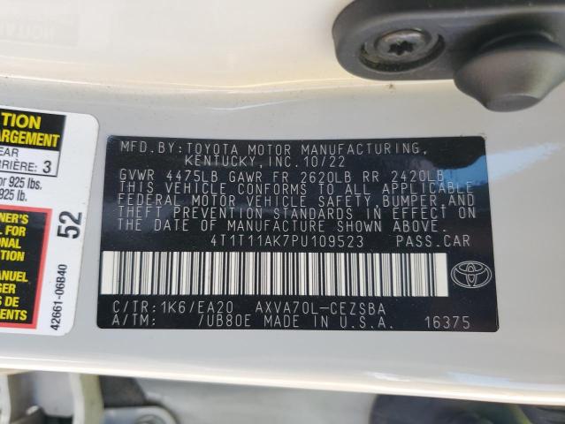 4T1T11AK7PU109523 - 2023 TOYOTA CAMRY SE NIGHT SHADE GRAY photo 13