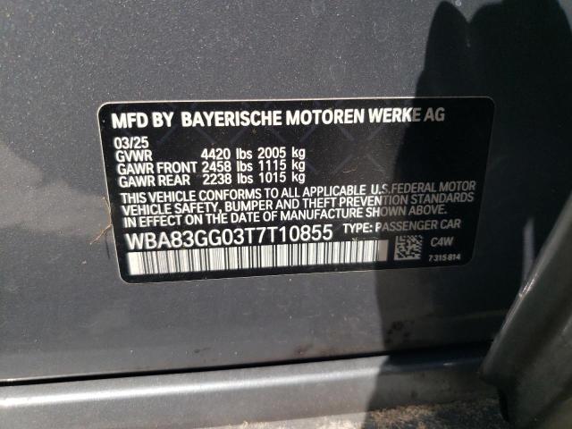 WBA83GG03T7T10855 - 2026 BMW 228 GRAY photo 12