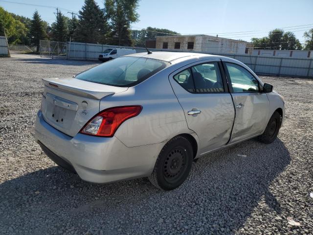 3N1CN7AP1KL879262 - 2019 NISSAN VERSA S SILVER photo 3