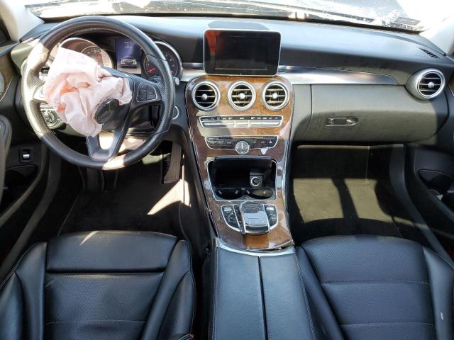 55SWF4KB7FU037506 - 2015 MERCEDES-BENZ C 300 4MATIC BLACK photo 8