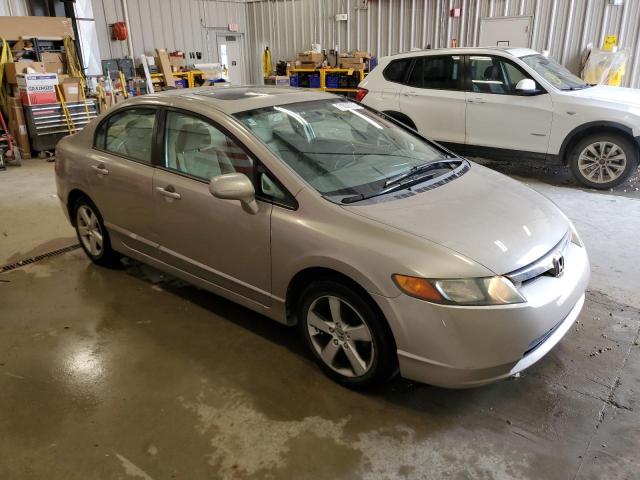 2HGFA16856H520193 - 2006 HONDA CIVIC EX BEIGE photo 4