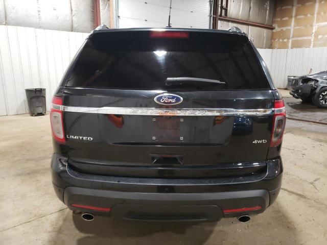 1FM5K8F88FGA10122 - 2015 FORD EXPLORER LIMITED BLACK photo 6