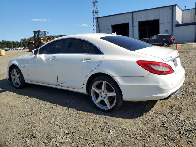 WDDLJ7DB8CA049305 - 2012 MERCEDES-BENZ CLS 550 WHITE photo 2