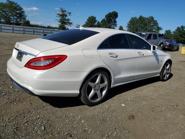 WDDLJ7DB8CA049305 - 2012 MERCEDES-BENZ CLS 550 WHITE photo 3