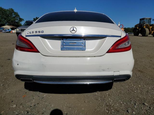 WDDLJ7DB8CA049305 - 2012 MERCEDES-BENZ CLS 550 WHITE photo 6