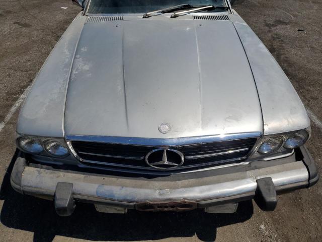 WDBBA45C5FA016213 - 1985 MERCEDES-BENZ 380 SL GRAY photo 11