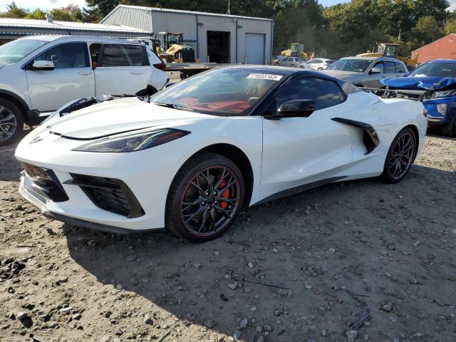 1G1YC3D42P5116654 - 2023 CHEVROLET CORVETTE STINGRAY 3LT WHITE photo 1