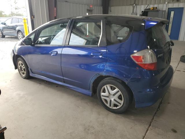 JHMGE88499S013321 - 2009 HONDA FIT SPORT BLUE photo 2