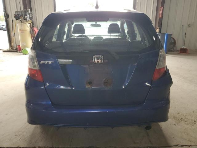 JHMGE88499S013321 - 2009 HONDA FIT SPORT BLUE photo 6