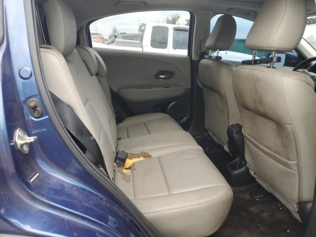 3CZRU5H70GM704520 - 2016 HONDA HR-V EXL BLUE photo 11