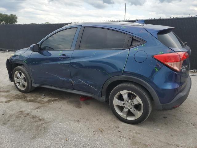 3CZRU5H70GM704520 - 2016 HONDA HR-V EXL BLUE photo 2