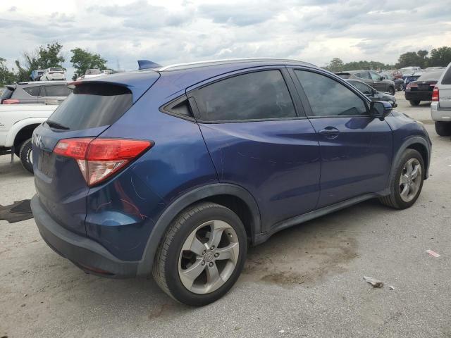 3CZRU5H70GM704520 - 2016 HONDA HR-V EXL BLUE photo 3