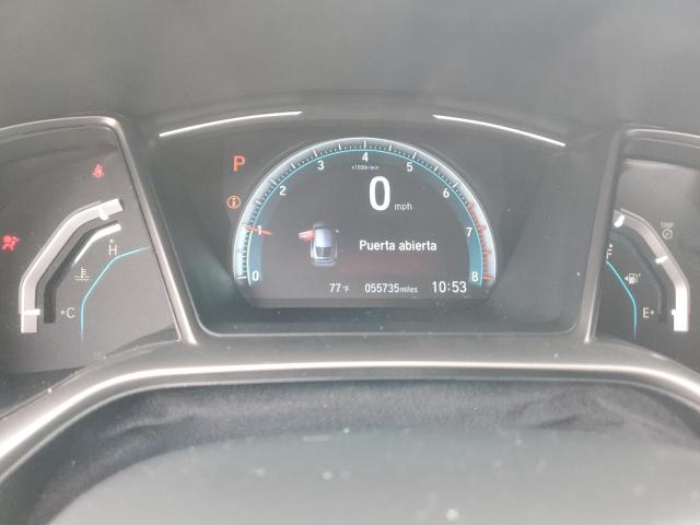 SHHFK7H68MU411058 - 2021 HONDA CIVIC EX SILVER photo 9