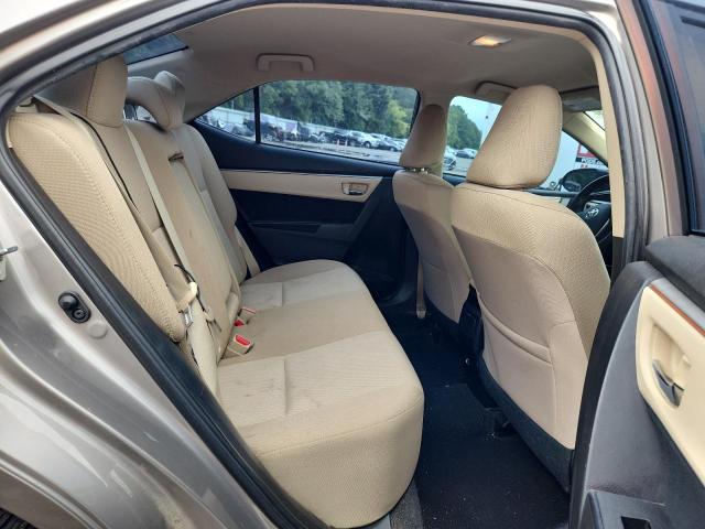 2T1BURHE7GC577190 - 2016 TOYOTA COROLLA L GOLD photo 10