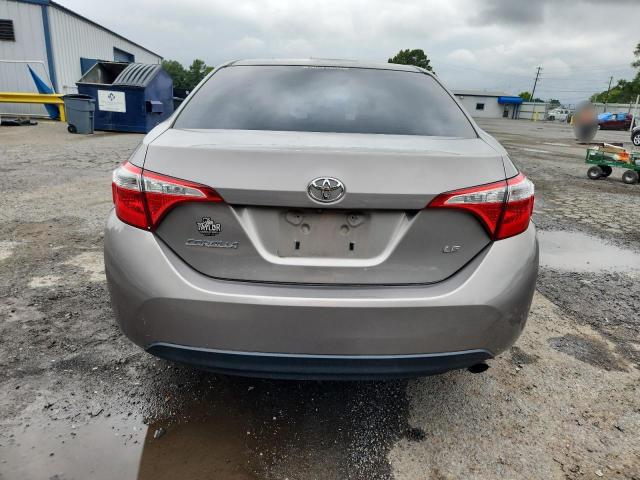 2T1BURHE7GC577190 - 2016 TOYOTA COROLLA L GOLD photo 6