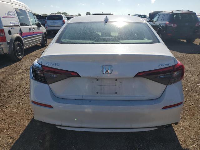 2HGFE2F51NH538804 - 2022 HONDA CIVIC SPORT أبيض صورة 6