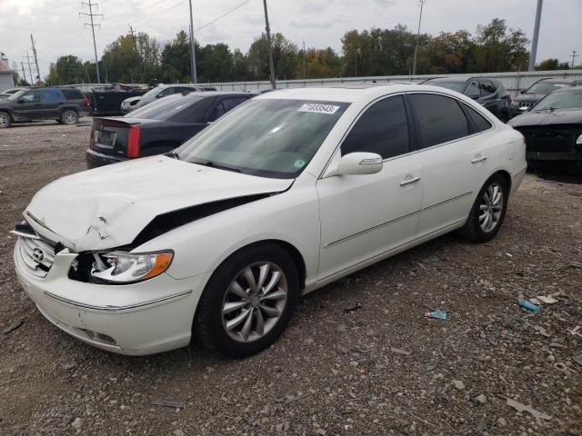 KMHFC46F47A177123 - 2007 HYUNDAI AZERA SE WHITE photo 1