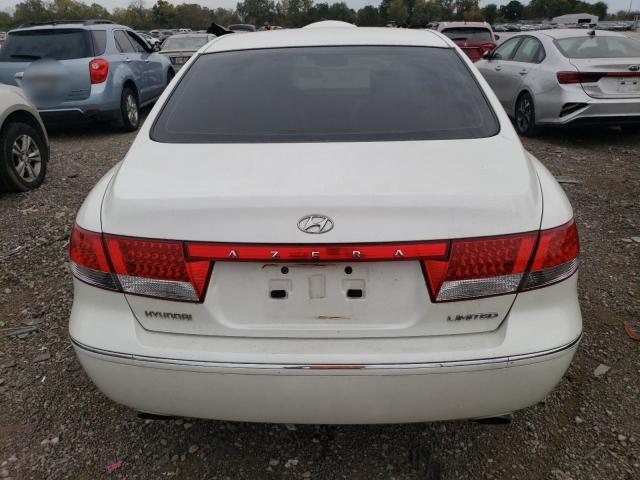 KMHFC46F47A177123 - 2007 HYUNDAI AZERA SE WHITE photo 6