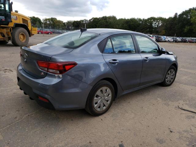 3KPA24AB5KE177983 - 2019 KIA RIO S GRAY photo 3