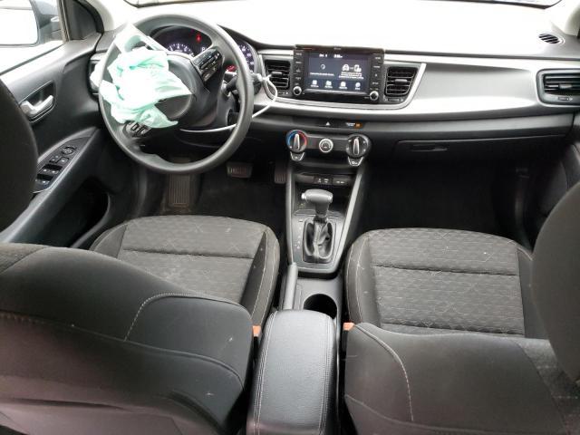 3KPA24AB5KE177983 - 2019 KIA RIO S GRAY photo 8