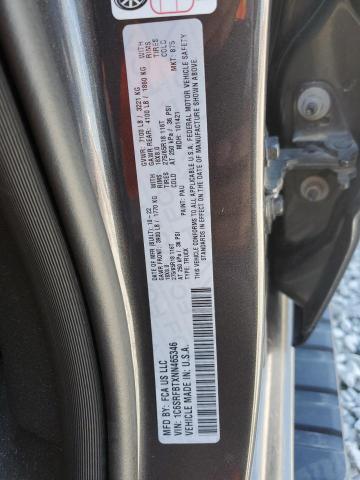 1C6SRFBTXNN465346 - 2022 RAM 1500 BIG HORN/LONE STAR CHARCOAL photo 12