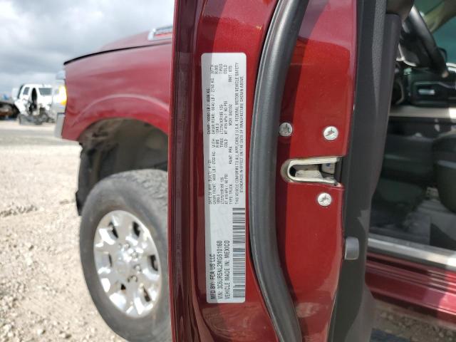 3C6UR5NL2MG610160 - 2021 RAM 2500 LARAMIE BURGUNDY photo 12