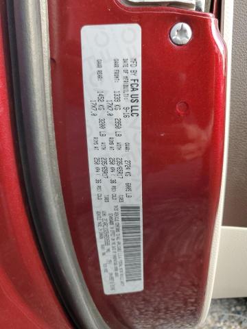 2C4RC1DG5HR595599 - 2017 CHRYSLER PACIFICA TOURING Կարմիր լուսանկար 13