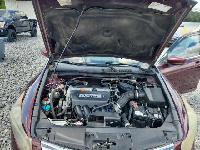 1HGCP26808A040779 - 2008 HONDA ACCORD EXL BURGUNDY photo 11