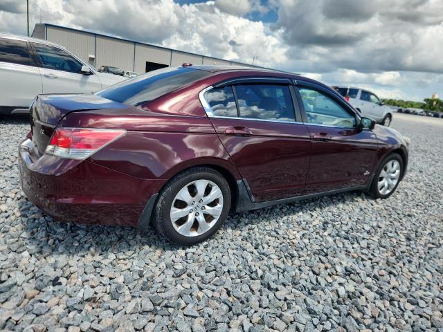 1HGCP26808A040779 - 2008 HONDA ACCORD EXL BURGUNDY photo 3