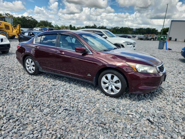 1HGCP26808A040779 - 2008 HONDA ACCORD EXL BURGUNDY photo 4