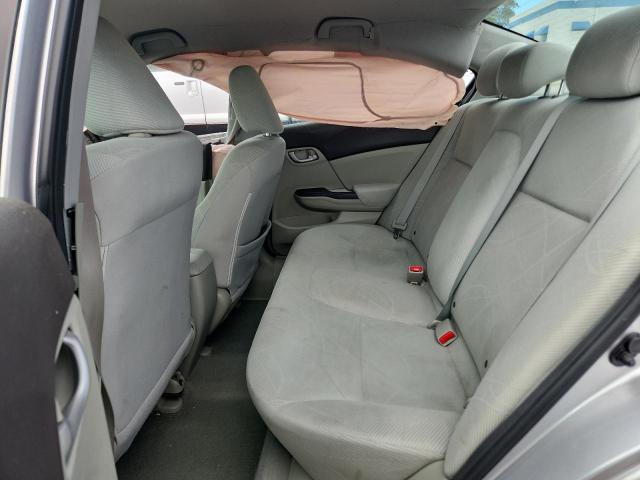 19XFB2F55CE072889 - 2012 HONDA CIVIC LX SILVER photo 10