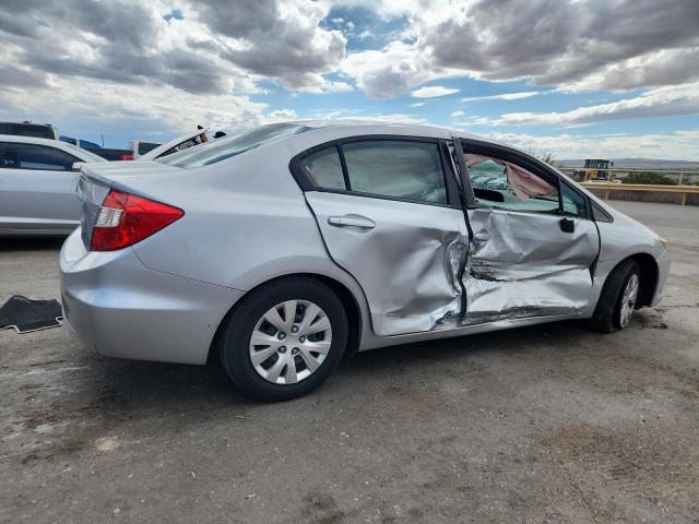 19XFB2F55CE072889 - 2012 HONDA CIVIC LX SILVER photo 3