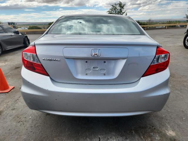 19XFB2F55CE072889 - 2012 HONDA CIVIC LX SILVER photo 6