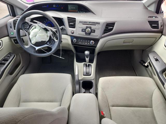 19XFB2F55CE072889 - 2012 HONDA CIVIC LX SILVER photo 8