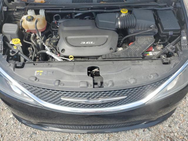 2C4RC1BG3HR832125 - 2017 CHRYSLER PACIFICA TOURING L BLACK photo 12