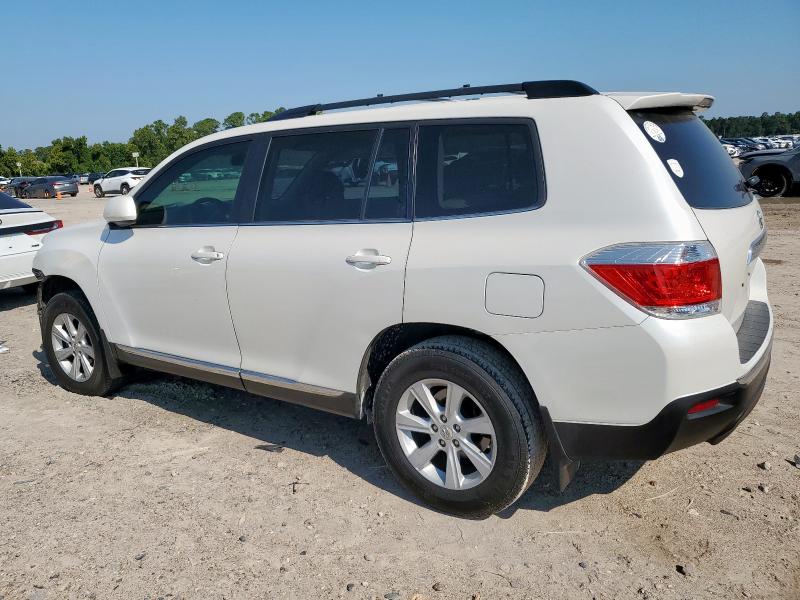 5TDZK3EH9CS089327 - 2012 TOYOTA HIGHLANDER BASE Белый фото 2