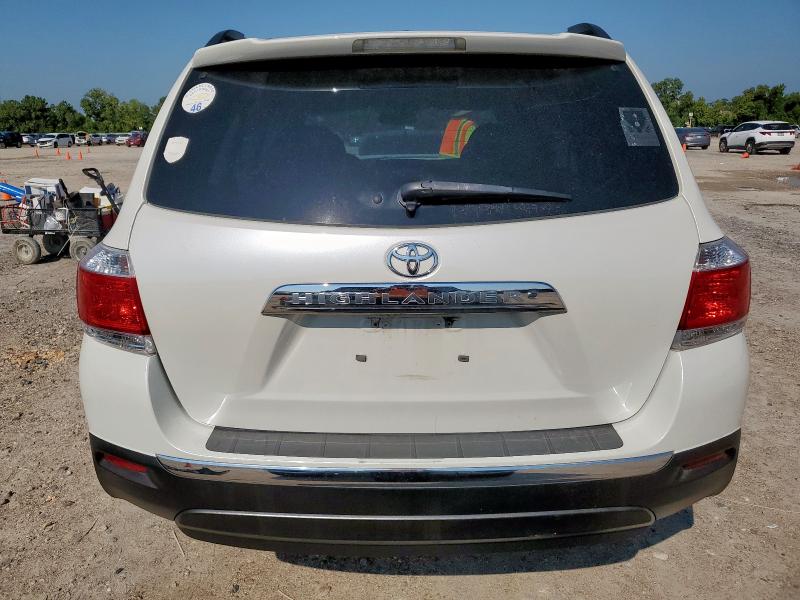 5TDZK3EH9CS089327 - 2012 TOYOTA HIGHLANDER BASE Белый фото 6