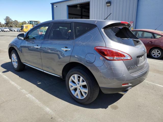 JN8AZ1MU2EW404861 - 2014 NISSAN MURANO S GRAY photo 2