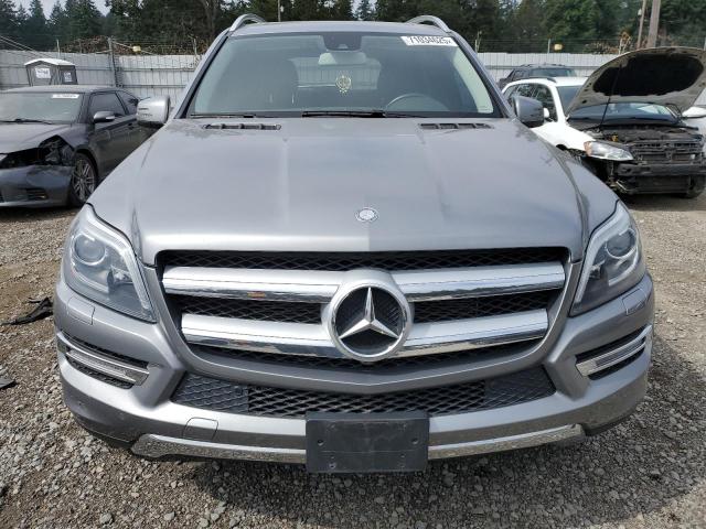 4JGDF7CE9EA414052 - 2014 MERCEDES-BENZ GL 450 4MATIC GRAY photo 5