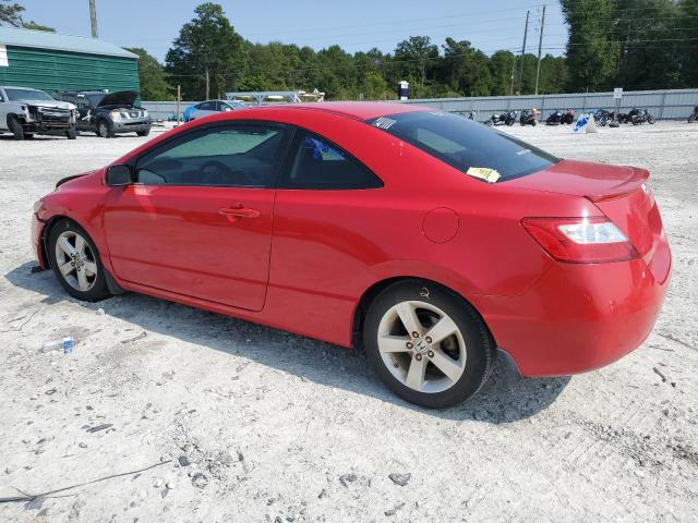 2HGFG12828H573778 - 2008 HONDA CIVIC EX RED photo 2